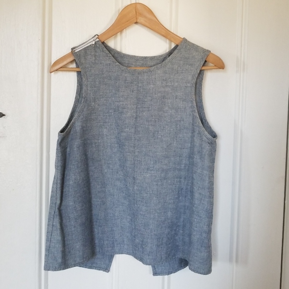 Rag & Bone Nicole Chambray  Top